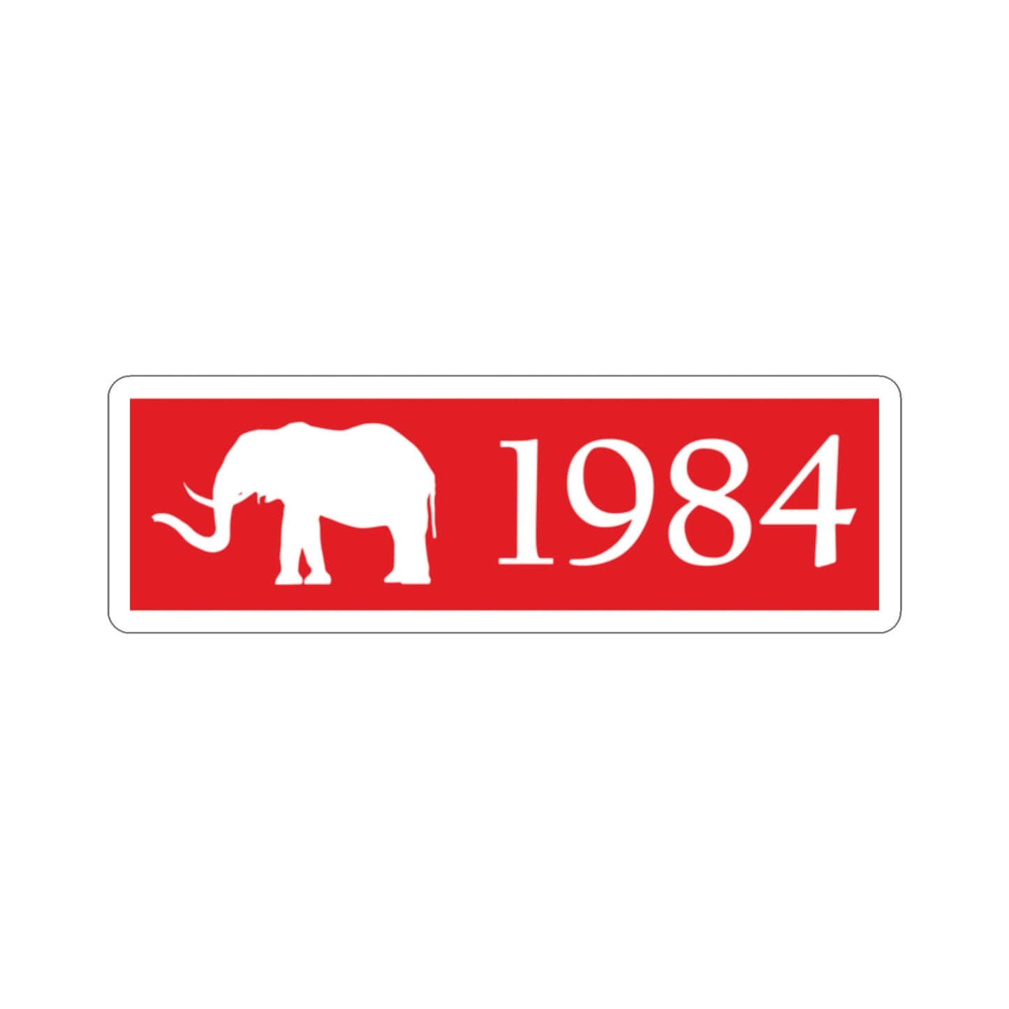 1984 RNC Head STICKER Vinyl Die-Cut Decal-2 Inch-The Sticker Space