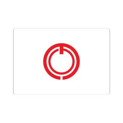 Flag of Shimosuwa Nagano (Japan) STICKER Vinyl Kiss-Cut Decal