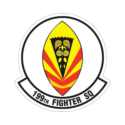 199 Fighter Squadron (U.S. Air Force) STICKER Vinyl Die-Cut Decal 4 Inch - The Sticker Space
