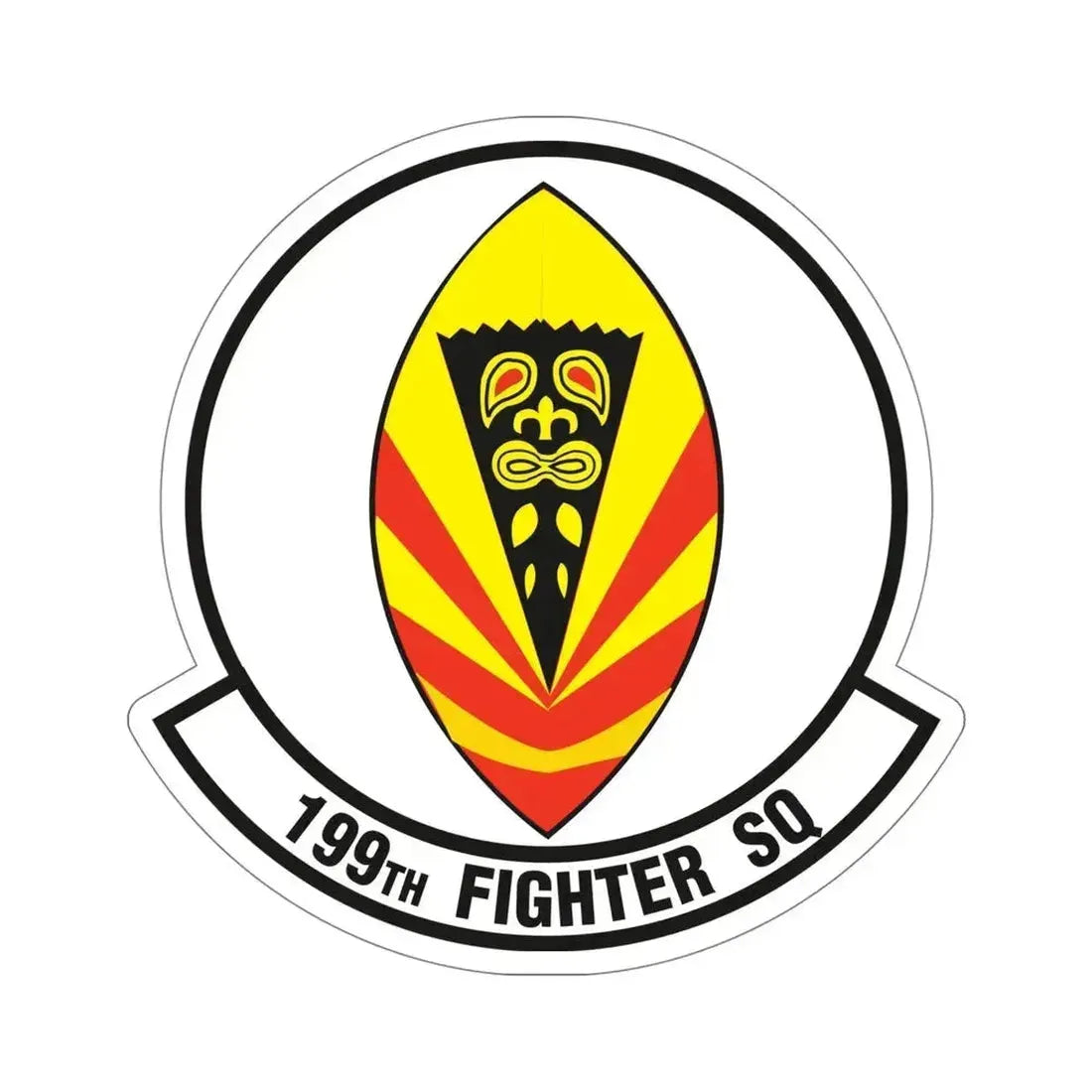 199 Fighter Squadron (U.S. Air Force) STICKER Vinyl Die-Cut Decal 5 Inch - The Sticker Space