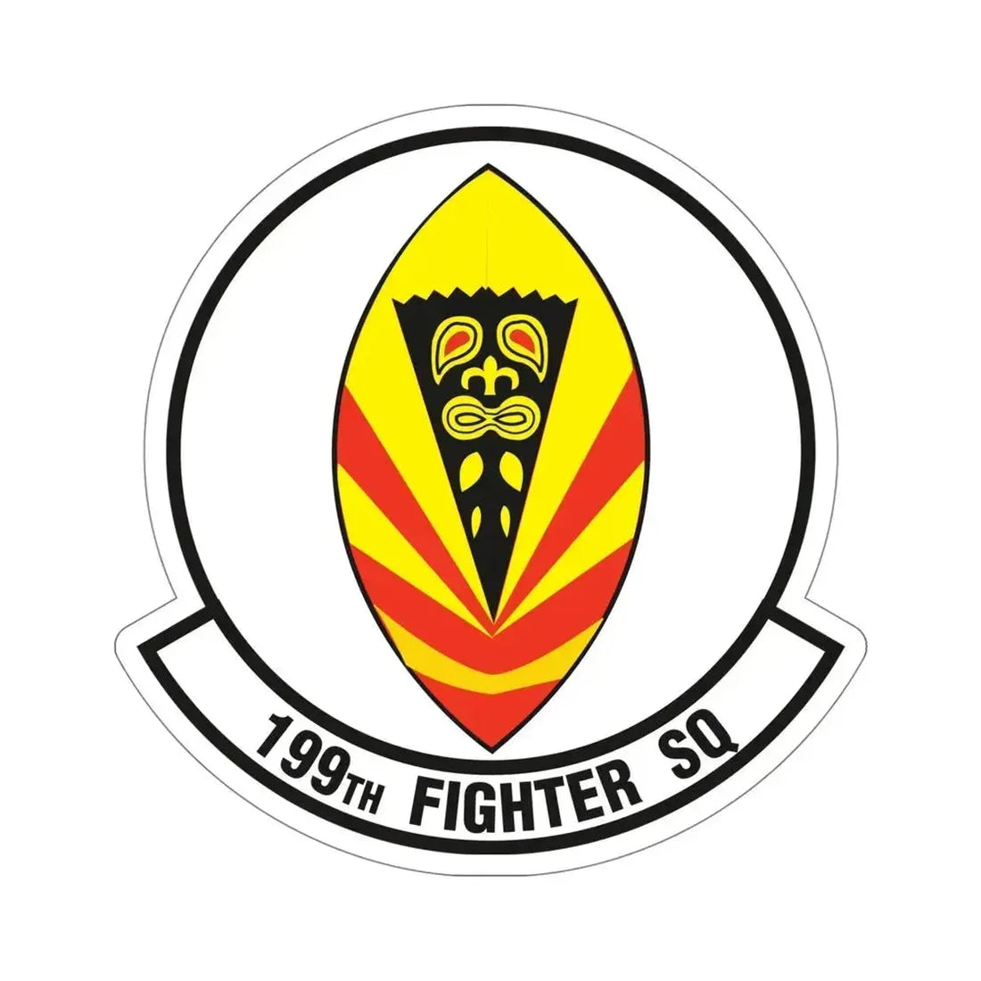 199 Fighter Squadron (U.S. Air Force) STICKER Vinyl Die-Cut Decal 5 Inch - The Sticker Space