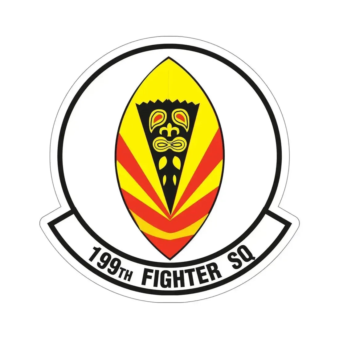 199 Fighter Squadron (U.S. Air Force) STICKER Vinyl Die-Cut Decal 6 Inch - The Sticker Space