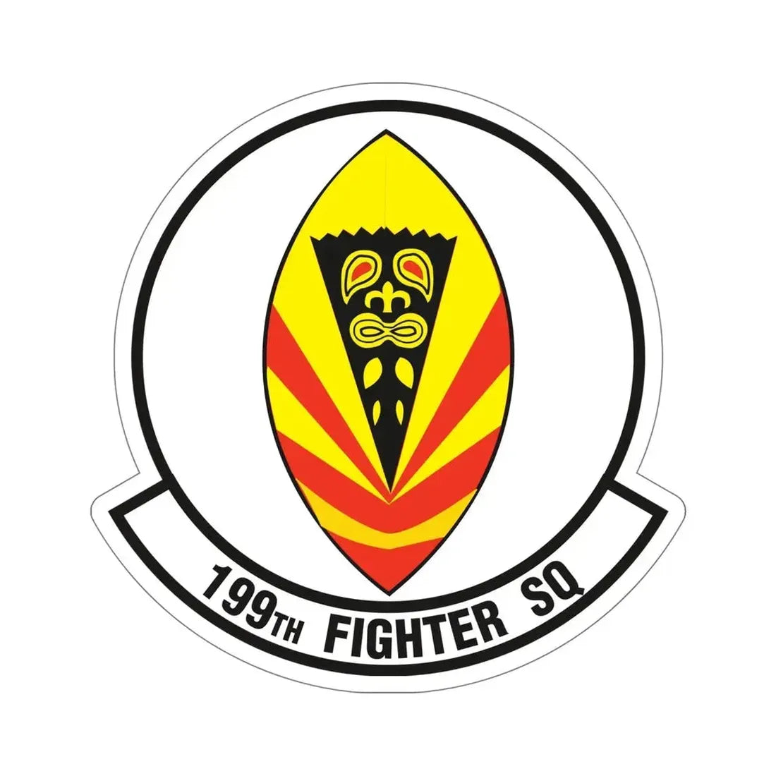 199 Fighter Squadron (U.S. Air Force) STICKER Vinyl Die-Cut Decal - The Sticker Space