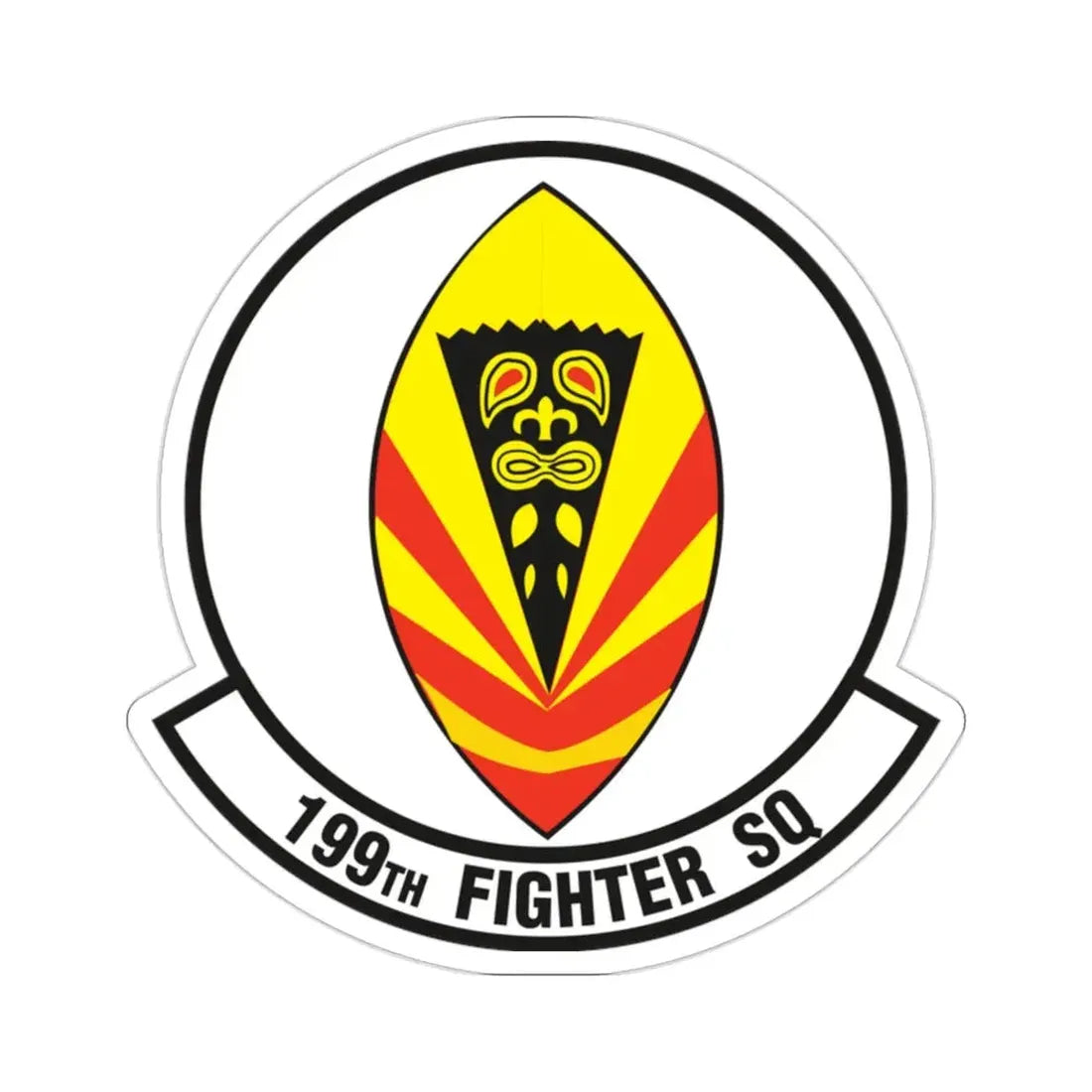 199 Fighter Squadron (U.S. Air Force) STICKER Vinyl Die-Cut Decal - The Sticker Space