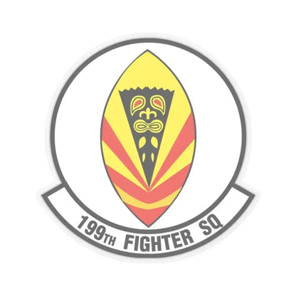 199 Fighter Squadron (U.S. Air Force) STICKER Vinyl Kiss-Cut Decal 2 Inch Transparent - The Sticker Space