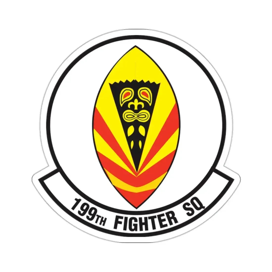 199 Fighter Squadron (U.S. Air Force) STICKER Vinyl Kiss-Cut Decal - The Sticker Space