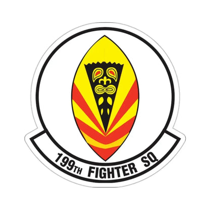 199 Fighter Squadron (U.S. Air Force) STICKER Vinyl Kiss-Cut Decal - The Sticker Space