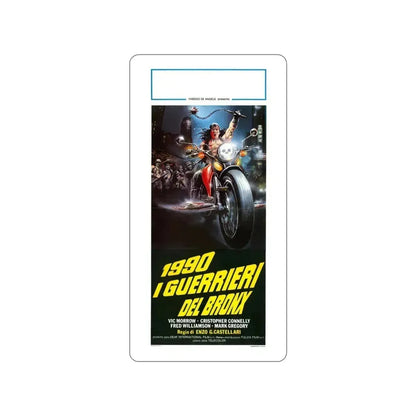 1990 BRONX WARRIORS v2 1982 Movie Poster STICKER Vinyl Die-Cut Decal 4 Inch - The Sticker Space