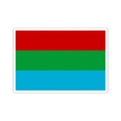 1991 Belarus Flag Proposal (Belarus) STICKER Vinyl Kiss-Cut Decal 2 Inch White - The Sticker Space