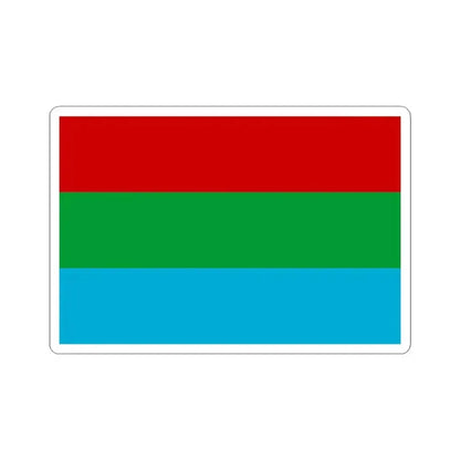 1991 Belarus Flag Proposal (Belarus) STICKER Vinyl Kiss-Cut Decal 3 Inch White - The Sticker Space