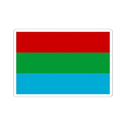 1991 Belarus Flag Proposal (Belarus) STICKER Vinyl Kiss-Cut Decal 6 Inch White - The Sticker Space