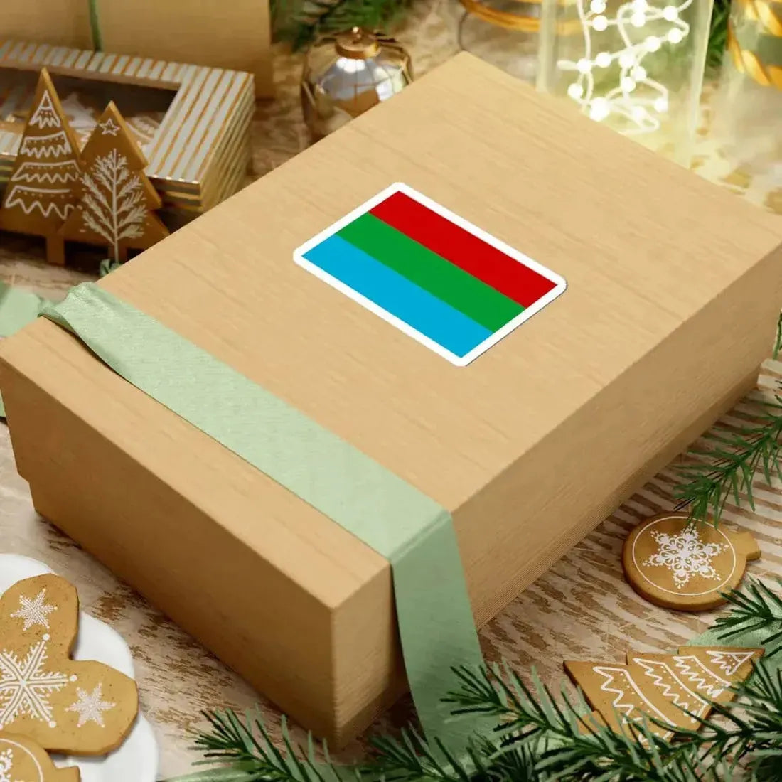 1991 Belarus Flag Proposal (Belarus) STICKER Vinyl Kiss-Cut Decal - The Sticker Space