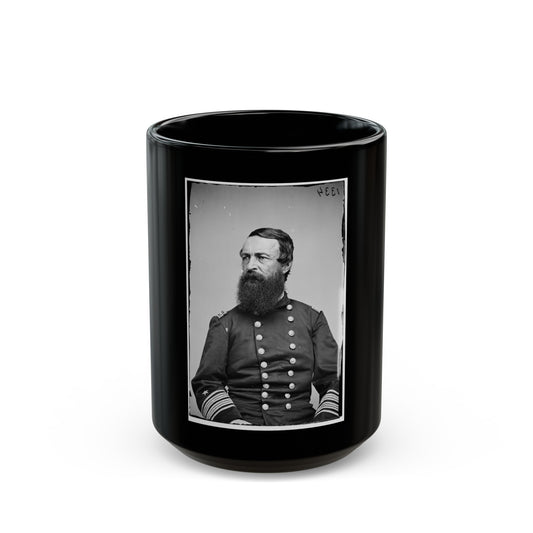 Portrait Of Rear Adm. David D. Porter, Officer Of The Federal Navy (U.S. Civil War) Black Coffee Mug