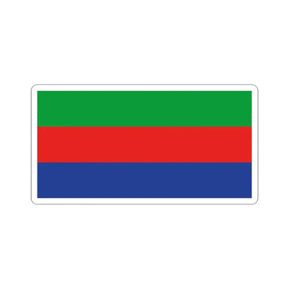 1992 Bosnia  Heregovina Tricolor Flag Proposal (Bosnia and Herzegovina) STICKER Vinyl Kiss-Cut Decal 6 Inch White - The Sticker Space