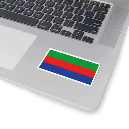 1992 Bosnia  Heregovina Tricolor Flag Proposal (Bosnia and Herzegovina) STICKER Vinyl Kiss-Cut Decal - The Sticker Space