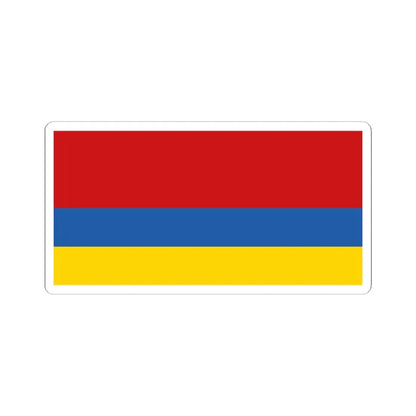 1992 Ukraine Flag Proposal 1 (Ukraine) STICKER Vinyl Kiss-Cut Decal 4 Inch White - The Sticker Space