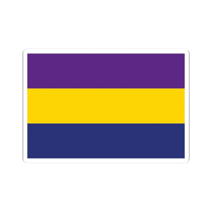 1992 Ukraine Flag Proposal 2 (Ukraine) STICKER Vinyl Kiss-Cut Decal 3 Inch White - The Sticker Space