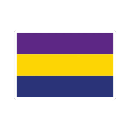 1992 Ukraine Flag Proposal 2 (Ukraine) STICKER Vinyl Kiss-Cut Decal 4 Inch White - The Sticker Space