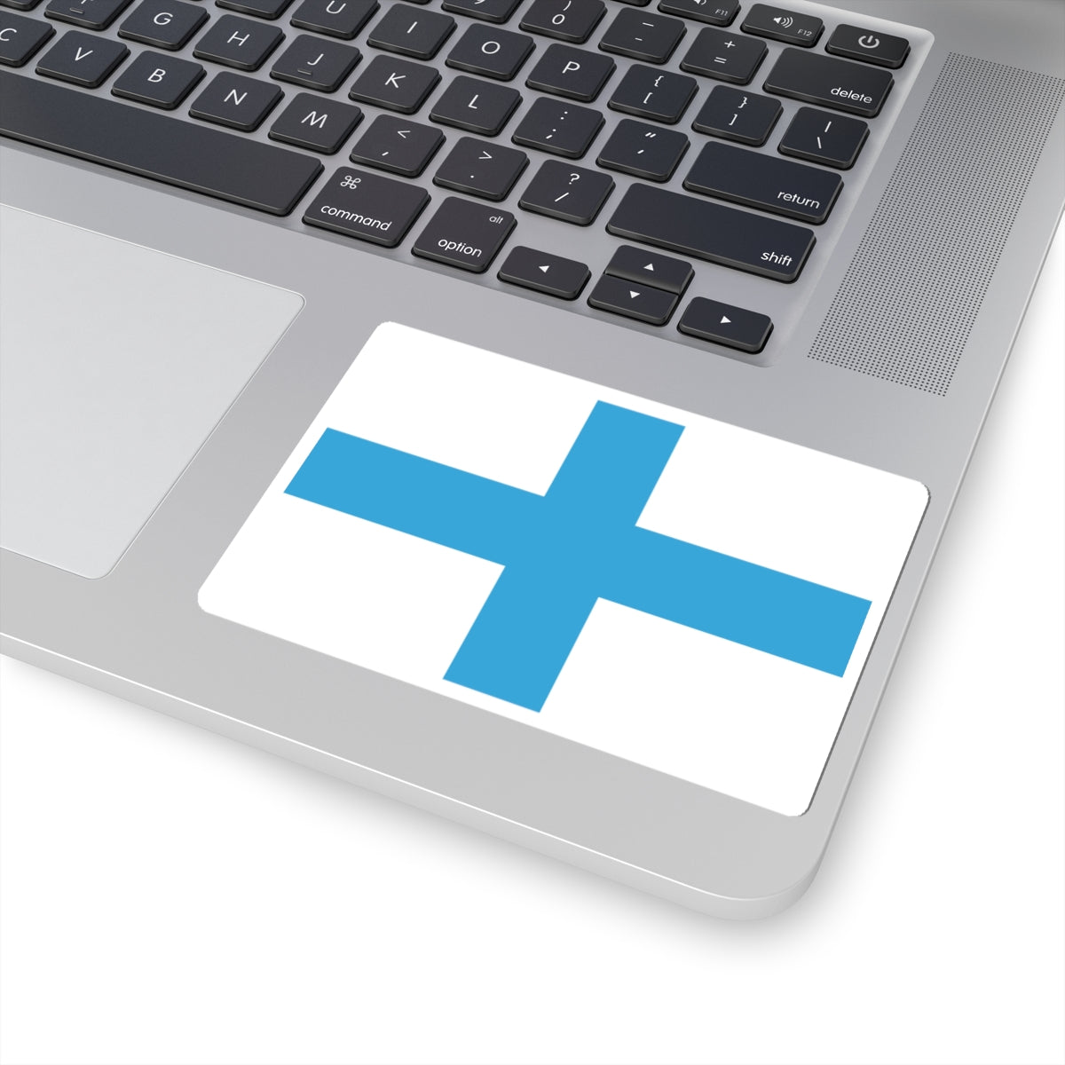 Flag of Marseille (France) STICKER Vinyl Kiss-Cut Decal