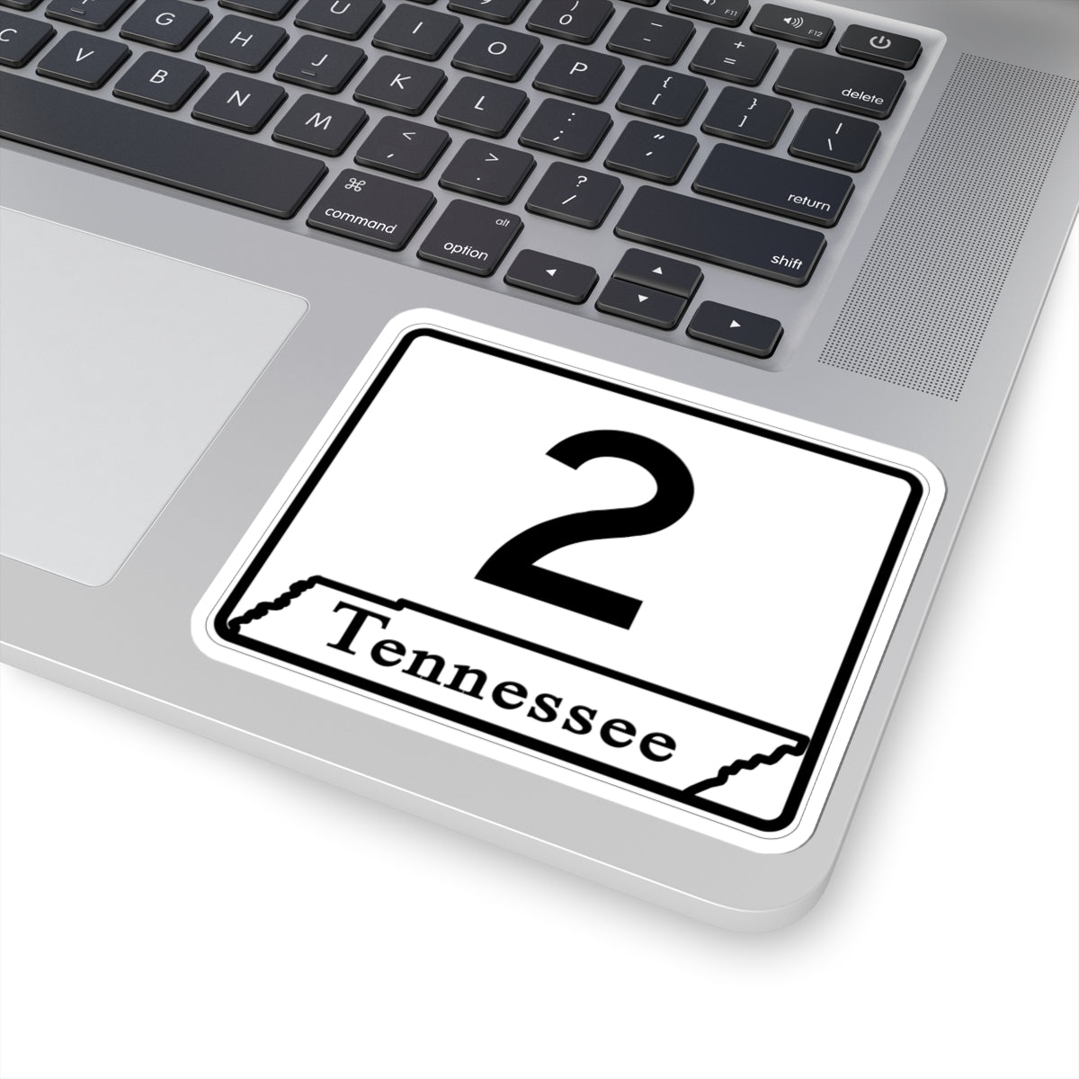 Tennessee 2 (Tennessee) (Road Sign) STICKER Vinyl Kiss-Cut Decal