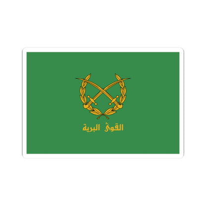 Flag of the Syrian Arab Army (Syria) STICKER Vinyl Kiss-Cut Decal