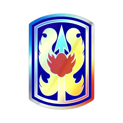 199TH INFANTRY BRIGADE (U.S. Army) Holographic STICKER Die-Cut Vinyl Decal - The Sticker Space