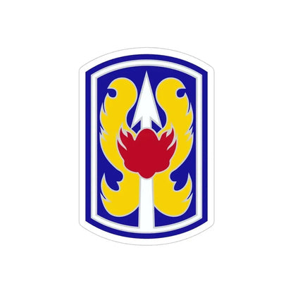 199TH INFANTRY BRIGADE (U.S. Army) REVERSE PRINT Transparent Die-Cut STICKER - The Sticker Space