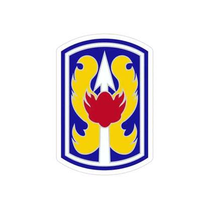 199TH INFANTRY BRIGADE (U.S. Army) REVERSE PRINT Transparent Die-Cut STICKER - The Sticker Space