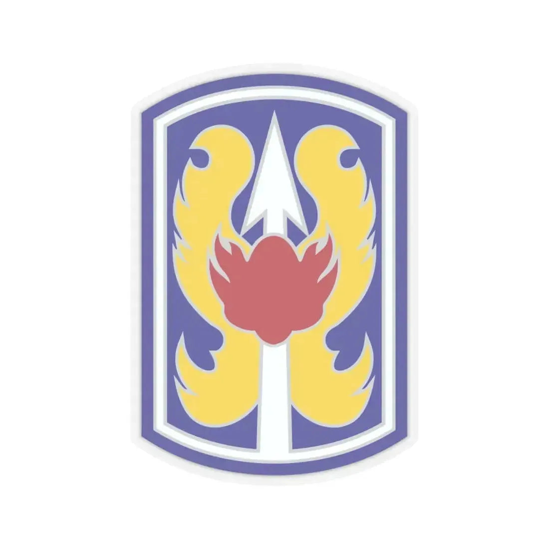 199TH INFANTRY BRIGADE (U.S. Army) STICKER Vinyl Kiss-Cut Decal 4 Inch Transparent - The Sticker Space