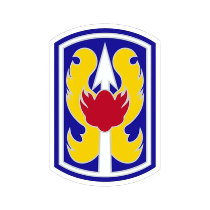 199TH INFANTRY BRIGADE (U.S. Army) STICKER Vinyl Kiss-Cut Decal 4 Inch White - The Sticker Space