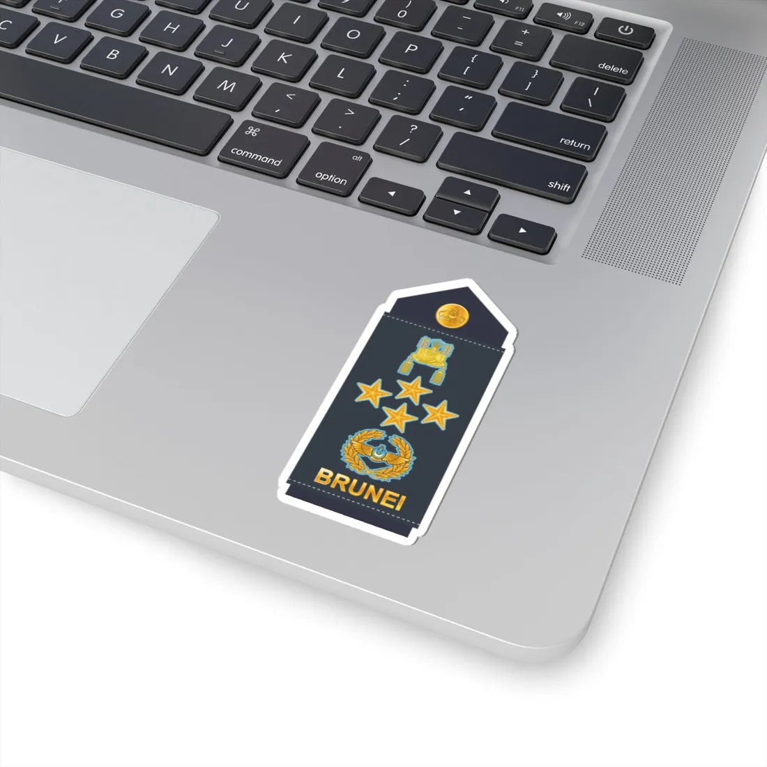 19.RBrAF GEN (Brunei) (Military Rank) STICKER Vinyl Kiss-Cut Decal - The Sticker Space