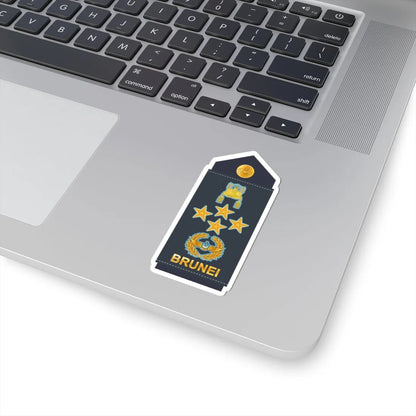 19.RBrAF GEN (Brunei) (Military Rank) STICKER Vinyl Kiss-Cut Decal - The Sticker Space