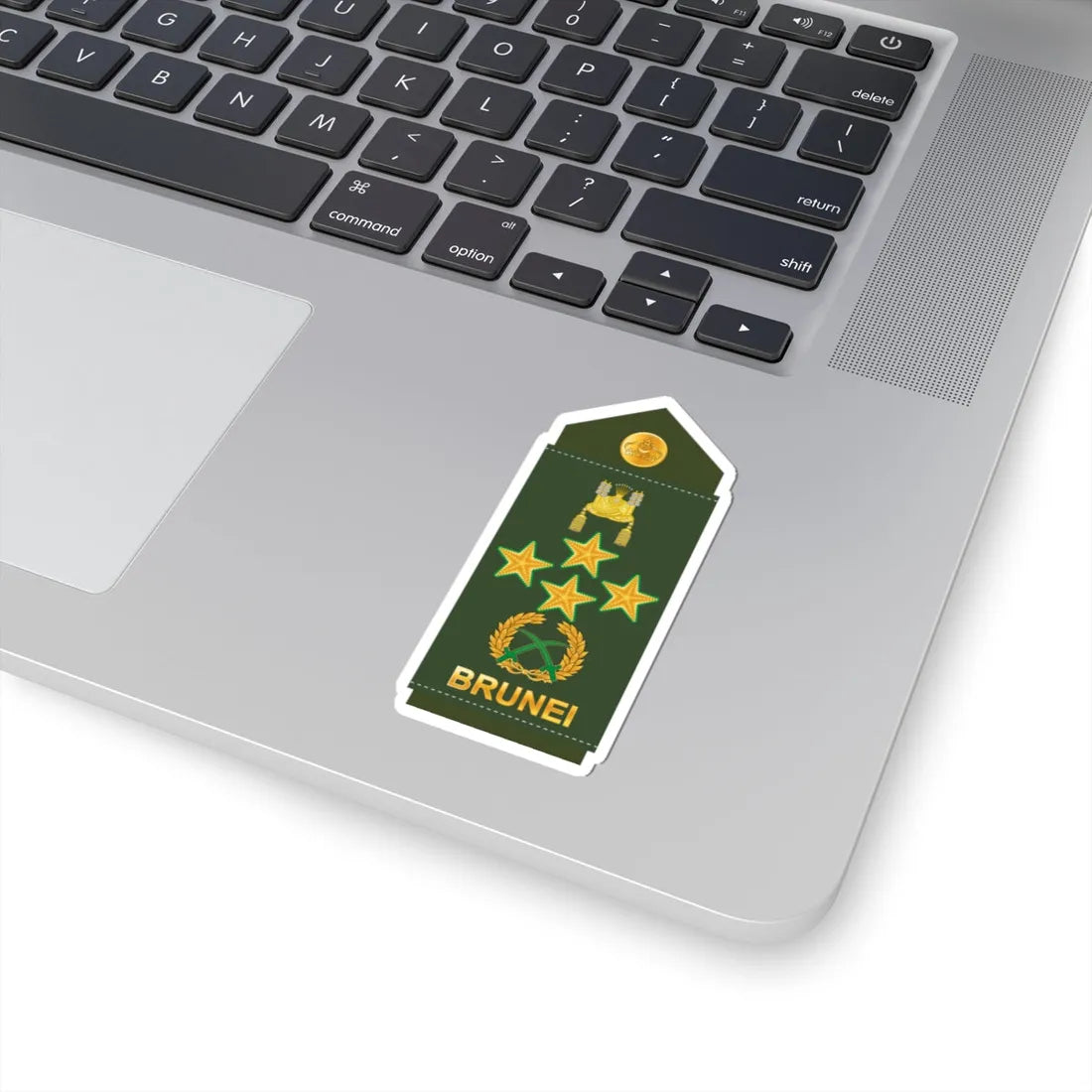 19.RBrLF GEN (Brunei) (Military Rank) STICKER Vinyl Kiss-Cut Decal - The Sticker Space