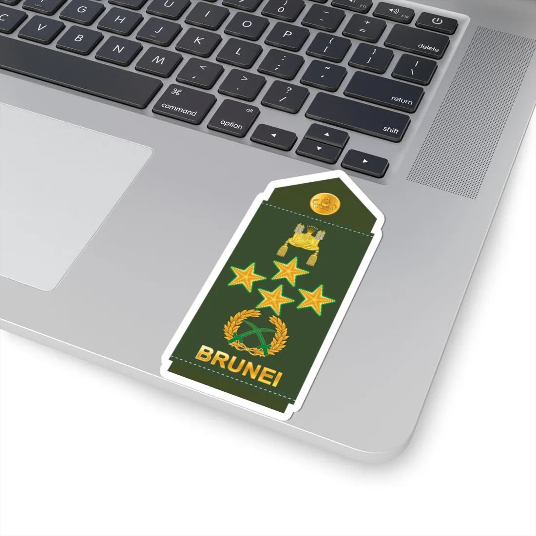 19.RBrLF GEN (Brunei) (Military Rank) STICKER Vinyl Kiss-Cut Decal - The Sticker Space