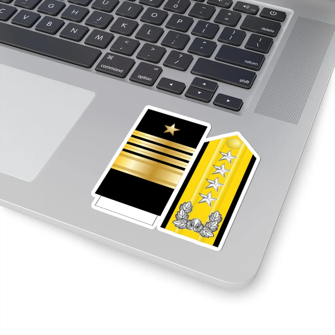 19.SKN ADM (Korea) (Military Rank) STICKER Vinyl Kiss-Cut Decal - The Sticker Space