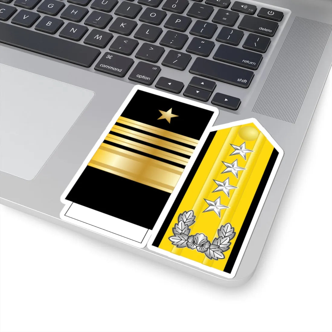 19.SKN ADM (Korea) (Military Rank) STICKER Vinyl Kiss-Cut Decal - The Sticker Space