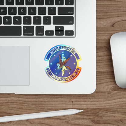 19th Aerospace Medicine Squadron (U.S. Air Force) Holographic STICKER Die-Cut Vinyl Decal-The Sticker Space