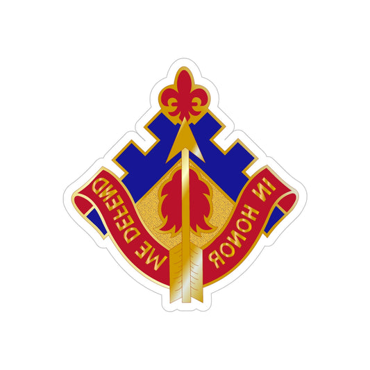 19th Air Defense Artillery Group (U.S. Army) REVERSE PRINT Transparent STICKER-6" × 6"-The Sticker Space