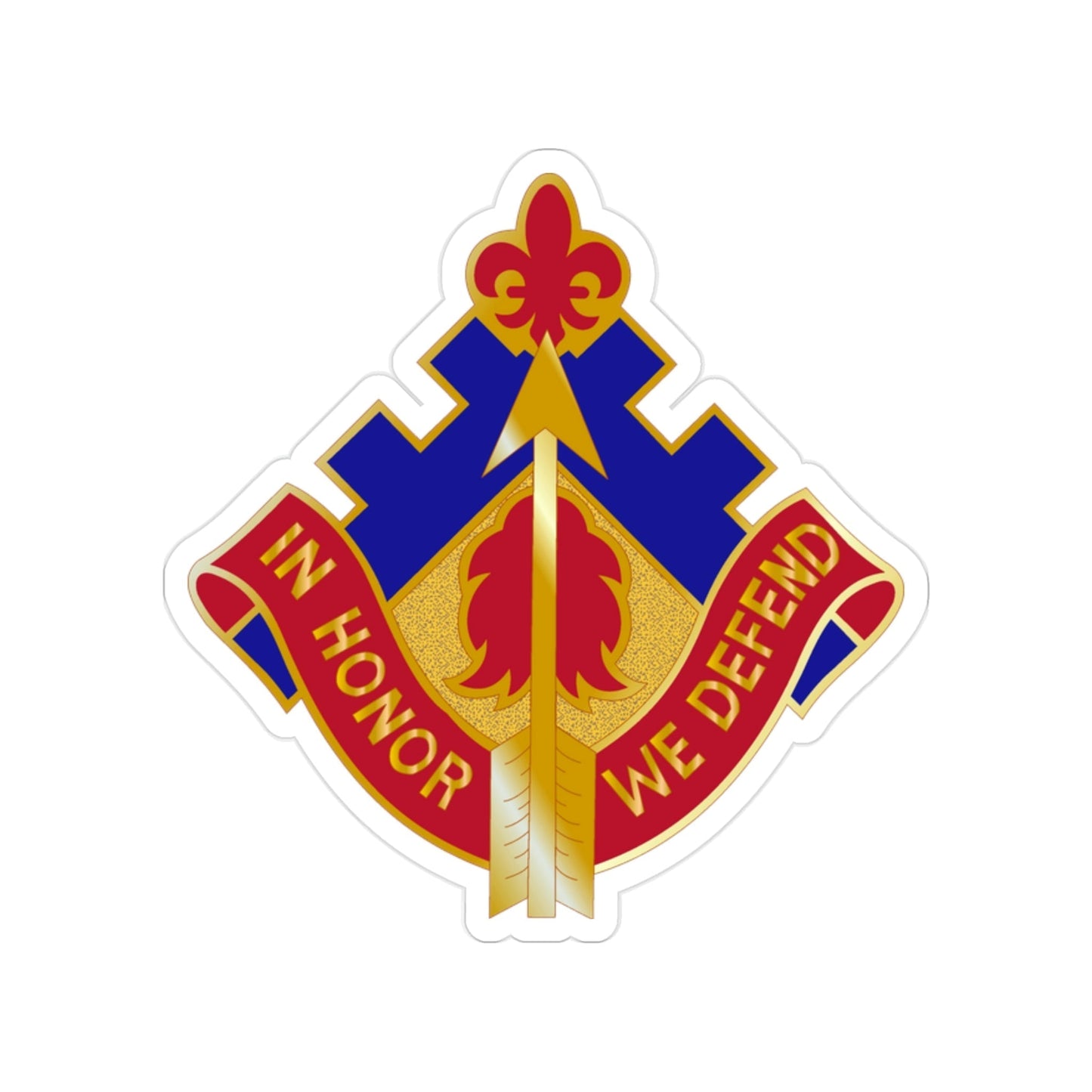 19th Air Defense Artillery Group (U.S. Army) Transparent STICKER Die-Cut Vinyl Decal-2 Inch-The Sticker Space