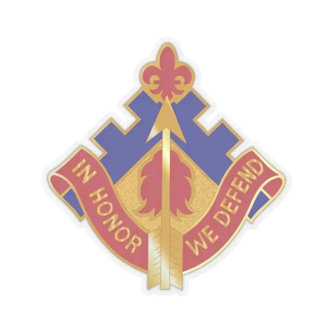 19th Air Defense Artillery Group (U.S. Army) STICKER Vinyl Kiss-Cut Decal 2 Inch Transparent - The Sticker Space