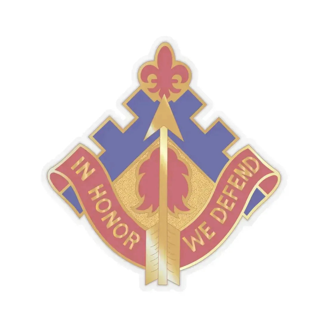 19th Air Defense Artillery Group (U.S. Army) STICKER Vinyl Kiss-Cut Decal 3 Inch Transparent - The Sticker Space