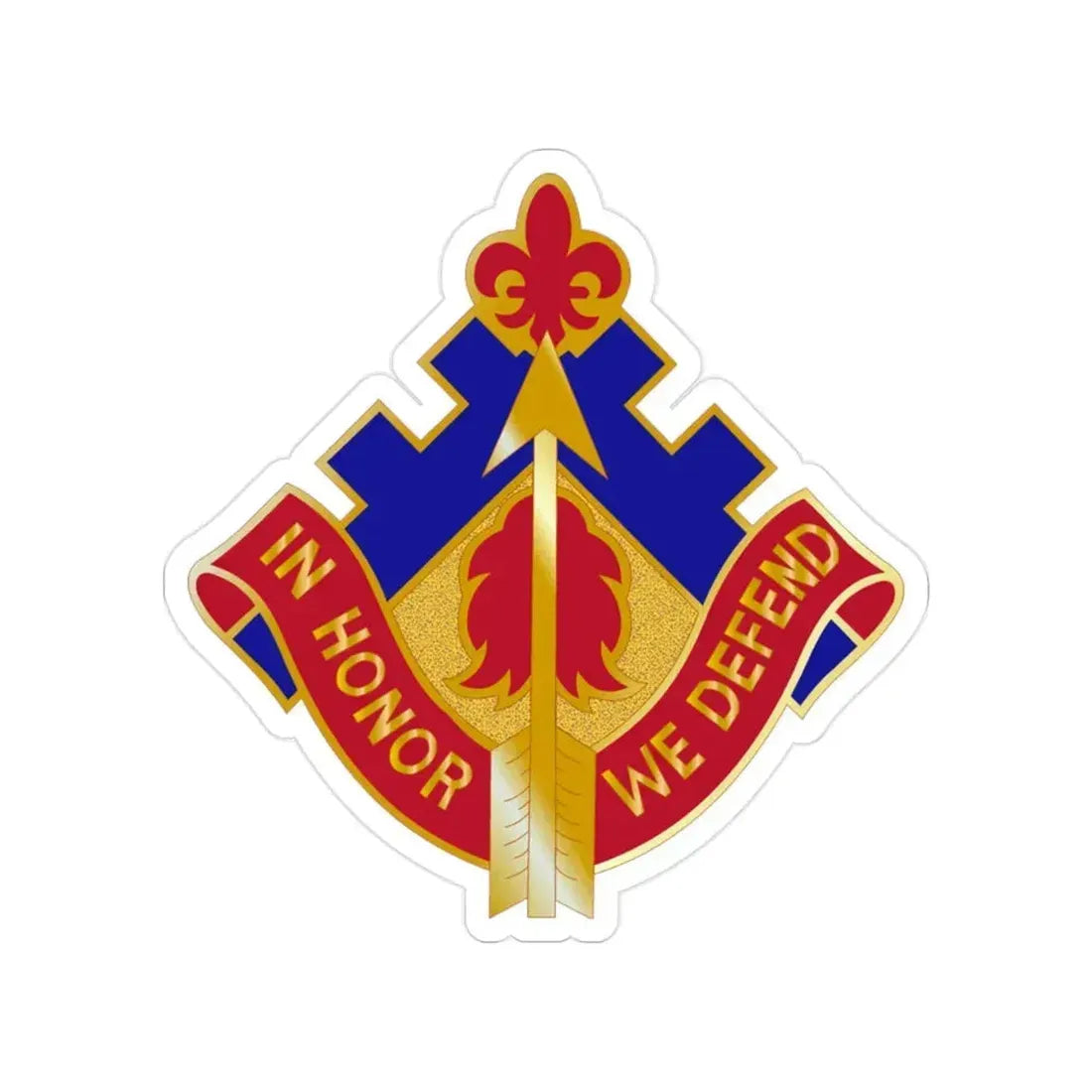 19th Air Defense Artillery Group (U.S. Army) Transparent STICKER Die-Cut Vinyl Decal 2 Inch - The Sticker Space