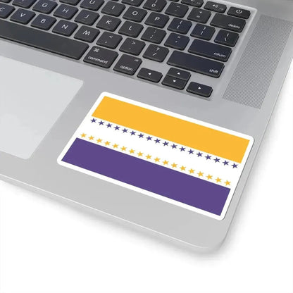 19th Amendment Victory Flag (United States) STICKER Vinyl Kiss-Cut Decal - The Sticker Space