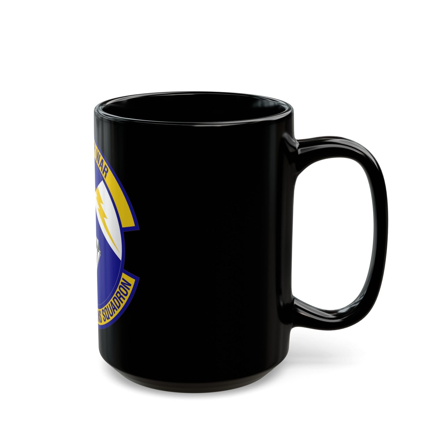 19th Communications Squadron (U.S. Air Force) Black Coffee Mug-The Sticker Space