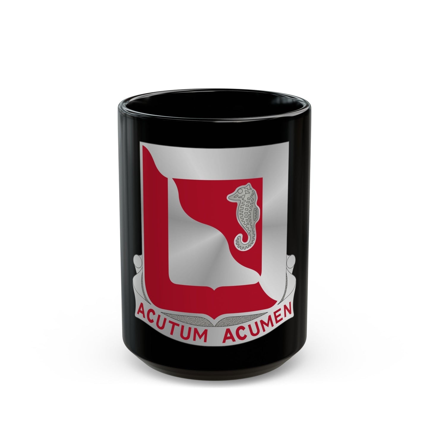 19th Engineer Battalion (U.S. Army) Black Coffee Mug-15oz-The Sticker Space