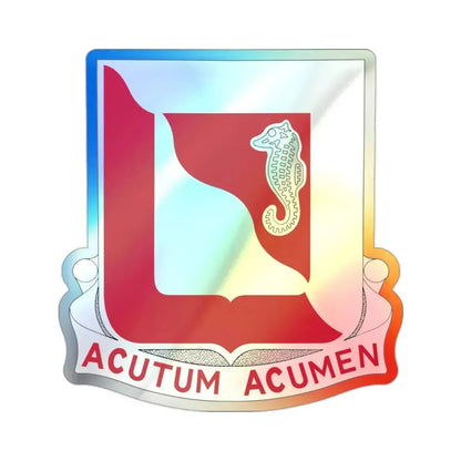 19th Engineer Battalion (U.S. Army) Holographic STICKER Die-Cut Vinyl Decal - The Sticker Space
