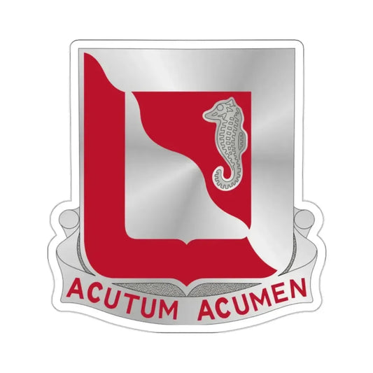 19th Engineer Battalion (U.S. Army) STICKER Vinyl Kiss-Cut Decal 2 Inch White - The Sticker Space