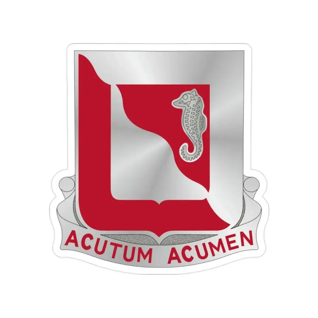 19th Engineer Battalion (U.S. Army) Transparent STICKER Die-Cut Vinyl Decal 2 Inch - The Sticker Space