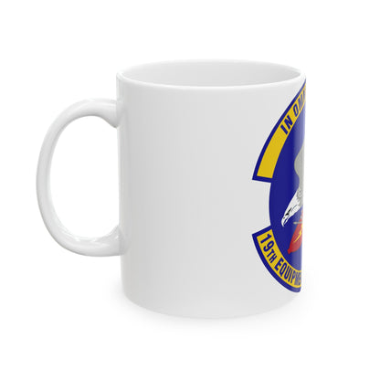 19th Equipment Maintenance Squadron (U.S. Air Force) White Coffee Mug-The Sticker Space