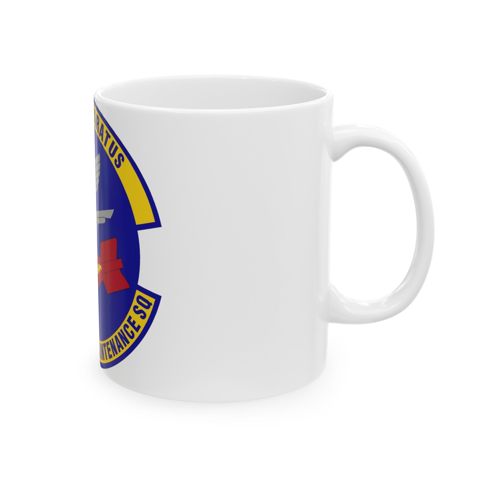 19th Equipment Maintenance Squadron (U.S. Air Force) White Coffee Mug-The Sticker Space